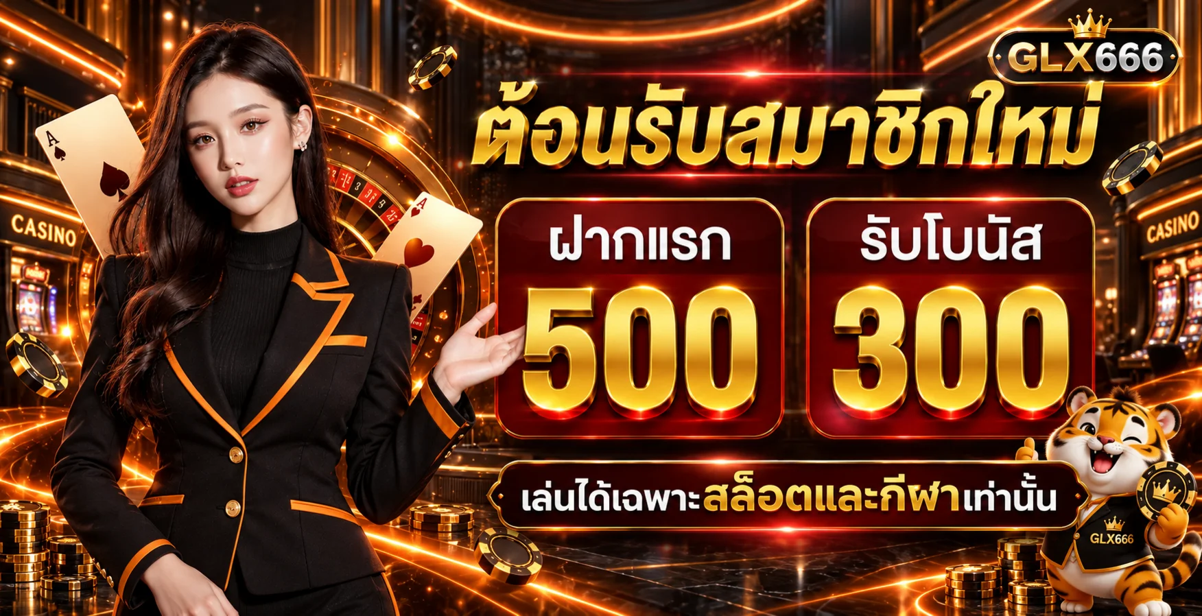 แบนเนอร์ GLX666 ต้อนรับสมาชิกใหม่